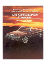 1982 Chrysler Lebaron