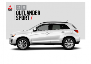 2013 Mitsubishi Outlander Sport