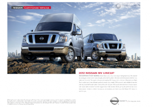 2012 Nissan NV Lineup