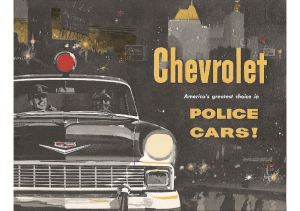 1956 Chevrolet Police Cars