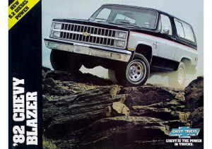 1982 Chevrolet Blazer