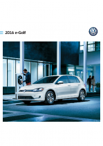 2016 VW e-Golf