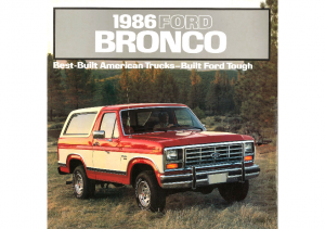 1986 Ford Bronco