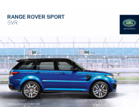 2016 Range Rover Sport SVR