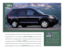 2004 Honda CR-V Factsheet