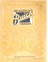 1925 McLaughlin Buick Booklet