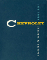 1959 Chevrolet Truck Engineering Features