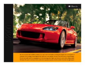 2006 Honda S2000 Factsheet