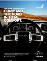 2019 Mack Anthem Driver Environment