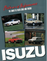 1987 Isuzu Full Line