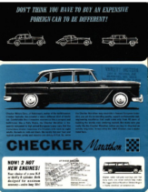 1964 Checker Info