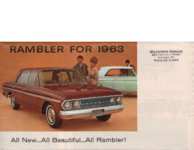 1963 AMC Rambler Full Line Foldout