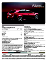 2010 Cadillac CTS Sport Wagon Specs