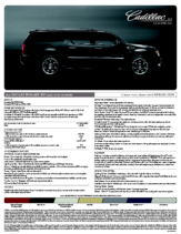 2010 Cadillac Escalade ESV Specs