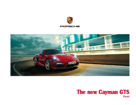 2014 Porsche Cayman GTS