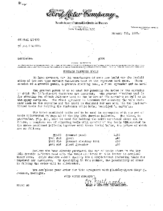 1925 Ford Dealer Letters