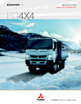 2014 Mitsubishi Fuso Canter FG4X4 Spec Sheet