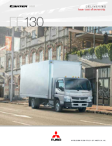 2015 Mitsubishi Fuso Canter FE130 Spec Sheet