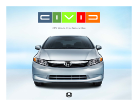 2012 Honda Civic Natural Gas Factsheet