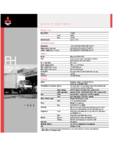 1999 Mitsubishi Fuso FH Specs