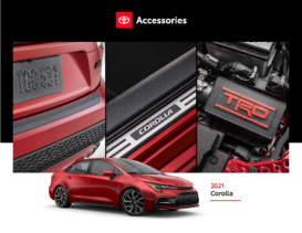 2021 Toyota Corolla Accessories