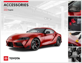 2020 Toyota Supra Accessories