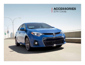 2014 Toyota Corolla Accessories