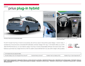 2015 Toyota Prius Plug-In Hybrid