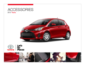 2017 Toyota Yaris Accessories