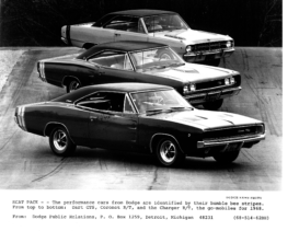 1968 Dodge Scat Pack Press Release