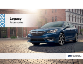 2022 Subaru Legacy Accessories