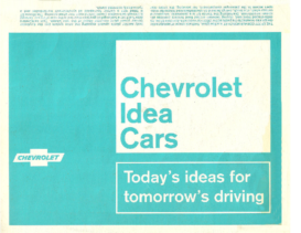 1964 Chevrolet Idea Cars Foldout