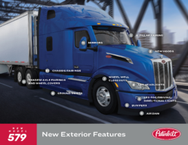 2021 Peterbilt Model 579 New Exterior Features Guide