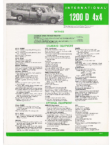 1969 International 1200D 4×4