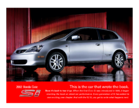 2002 Honda Civic SI Factsheet