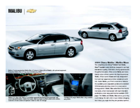 2004 Chevrolet Malibu Spec Sheet