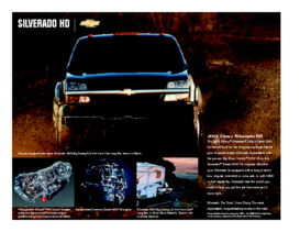 2004 Chevrolet Silverado HD Spec Sheet