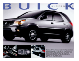 2004 Rendezvous Spec Sheet