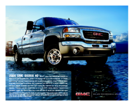 2006 GMC Sierra HD Spec Sheet