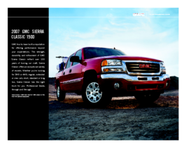 2007 GMC Sierra 1500 Spec Sheet