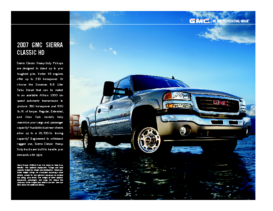 2007 GMC Sierra Classic HD Spec Sheet