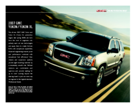 2007 GMC Yukon Spec Sheet