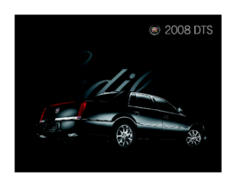 2008 Cadillac DTS Spec Sheet