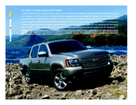 2008 Chevrolet Avalanche Spec Sheet