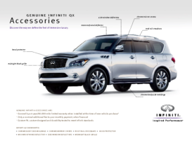 2012 Infiniti QX Accessories