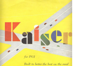 1951 Kaiser Foldout