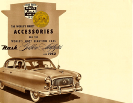 1952 Nash Accessories Folder