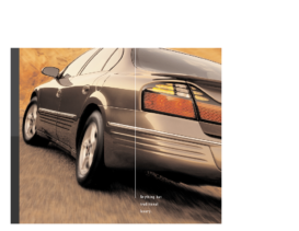 2000 Pontiac Bonneville Spec Sheet