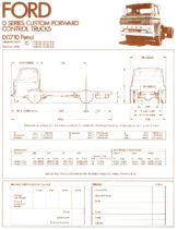 1974 Ford D Series Inserts AUS