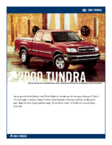 2000 Toyota Tundra Specs